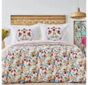 Karaca Parlin Bettwäsche-Set 100 % Baumwolle Fuchsia Doppelbett Bild 2