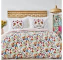 Karaca Parlin Bettwäsche-Set 100 % Baumwolle Fuchsia Doppelbett Bild 3