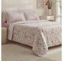 Karaca Pesla Bettwäsche-Set Rosa 100% Baumwoll-Satin Doppelbett Bild 2