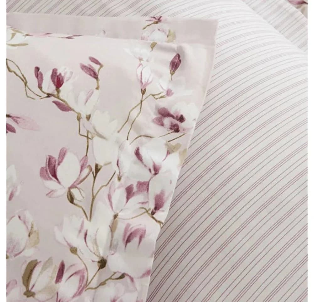 Karaca Pesla Bettwäsche-Set Rosa 100% Baumwoll-Satin Doppelbett - Bild 5