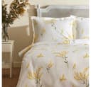 Karaca Loretta Bettwäsche-Set Gelb 100% Baumwolle Doppelbett Bild 1