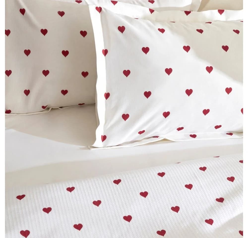 Karaca Bettwäsche Sarah Anderson Amour Doppelbett Piké Set Baumwolle - Bild 4