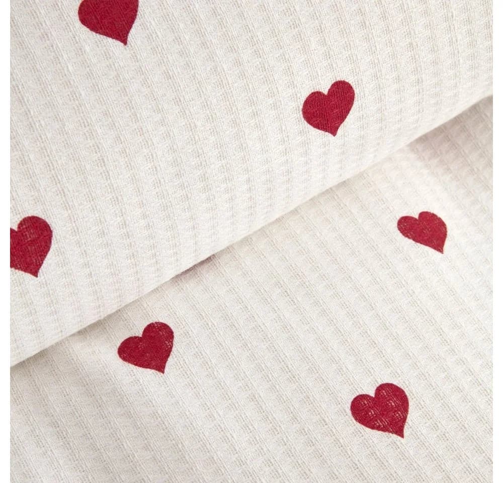 Karaca Bettwäsche Sarah Anderson Amour Doppelbett Piké Set Baumwolle - Bild 5