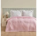 Karaca Lidya Bettwäsche-Set 100 % Baumwolle Einzelbett Rosa Bild 2