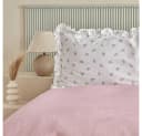 Karaca Lidya Bettwäsche-Set 100 % Baumwolle Einzelbett Rosa Bild 3