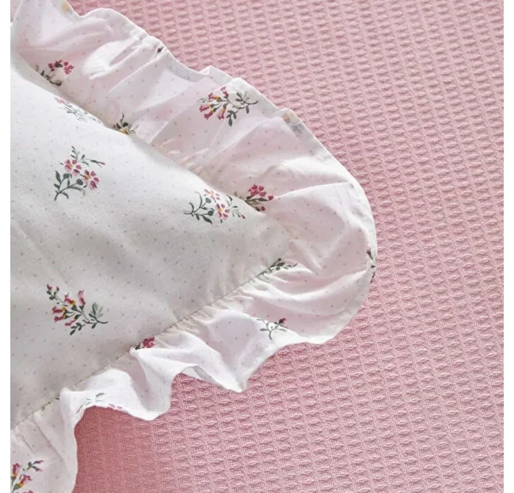 Karaca Lidya Bettwäsche-Set 100 % Baumwolle Einzelbett Rosa - Bild 5