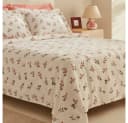 Karaca Bettwäsche Silvie 100% Baumwolle Doppelbett Set Rot Bild 3