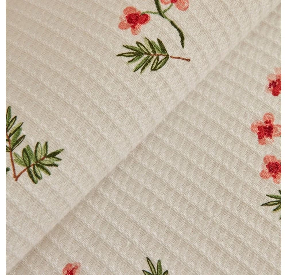 Karaca Bettwäsche Silvie 100% Baumwolle Doppelbett Set Rot - Bild 5