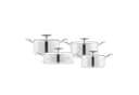 Karaca 3 Ply Rimova Topf-Set 8-teilig Edelstahl mit Glasdeckel Bild 4