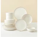 Karaca Stream Bone Meridian Tafelservice 24-tlg Bone China Weiß Bild 2