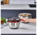 Karaca Mixmaster 2-teiliges Vorratsdosen-Set Edelstahl Inox Bild 1