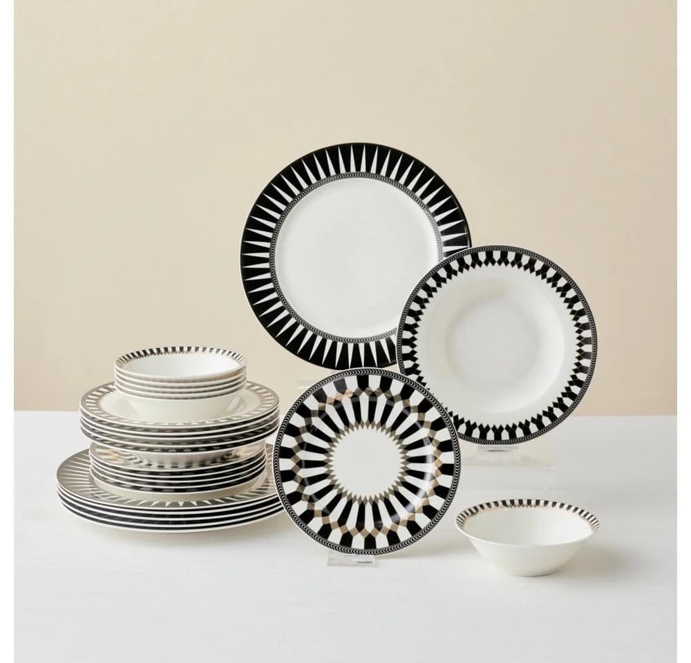 Karaca Elegance Bone Helsinki 24-teiliges Geschirr-Set für 6 Personen - Bild 2