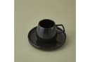 Karaca Streamline Saturn Kaffeetassen-Set 4-teilig Mattschwarz Bild 1