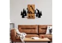 Wallity Wanddekoobjekt 100% Holz Metall Braun/Schwarz Bild 4