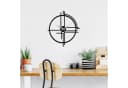 Wallity Wanduhr 100% METAL 49 x 44 cm Bild 1