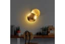 Opviq Wandleuchte METAL BODY Gold Metall Modern Bild 2