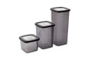 Hermia Concept Aufbewahrungsboxen-Set 18-tlg. Anthrazit Kunststoff Bild 1