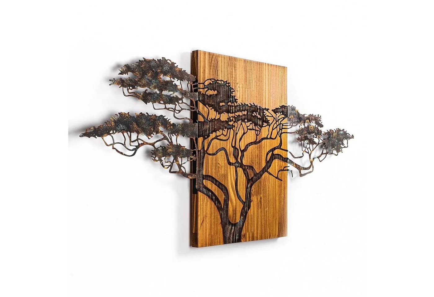 Wallity Wanddekoobjekt 100% Holz Bunt Handbemalt - Bild 5