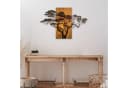 Wallity Wanddekoobjekt 100% Holz Handbemalt Bild 2