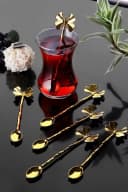 Hermia Concept Bestecklöffel 6er Set Gold 100% Metall Bild 1