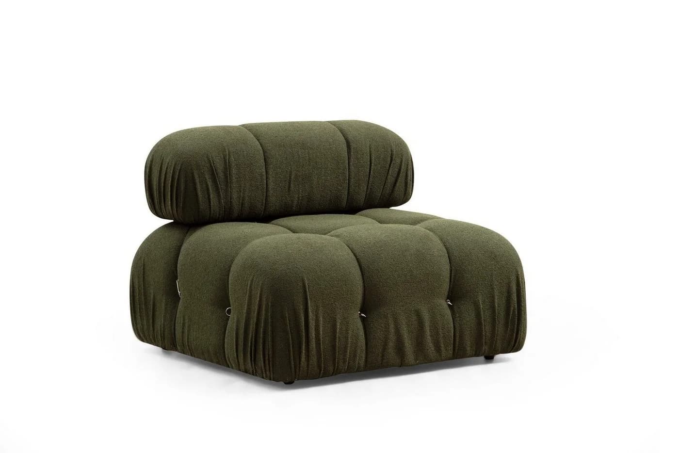 Skye Decor 1-Sitz-Sofa Grün Buchenholz Rahmen - Bild 2