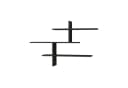 Skye Decor Wandregal Modern Anthrazit 123 cm Breite Bild 2
