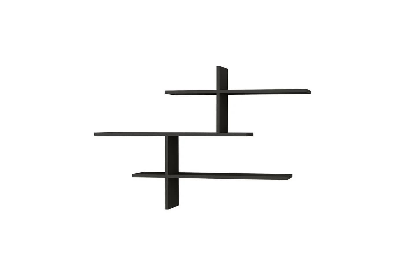 Skye Decor Wandregal Modern Anthrazit 123 cm Breite - Bild 2
