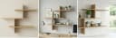 Skye Decor Wandregal 123 cm breit, modernes Design Bild 3