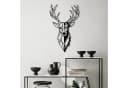 Wallity Wanddekoobjekt 100% Metall Schwarz Modern Bild 1