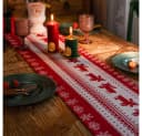 FOUORTUNATE-BEE Tischläufer Weihnachtsdeko Rot Bild 1