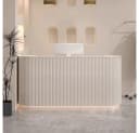 Muxing Empfangstheke mit LED - 80-260x60x100cm Bild 2