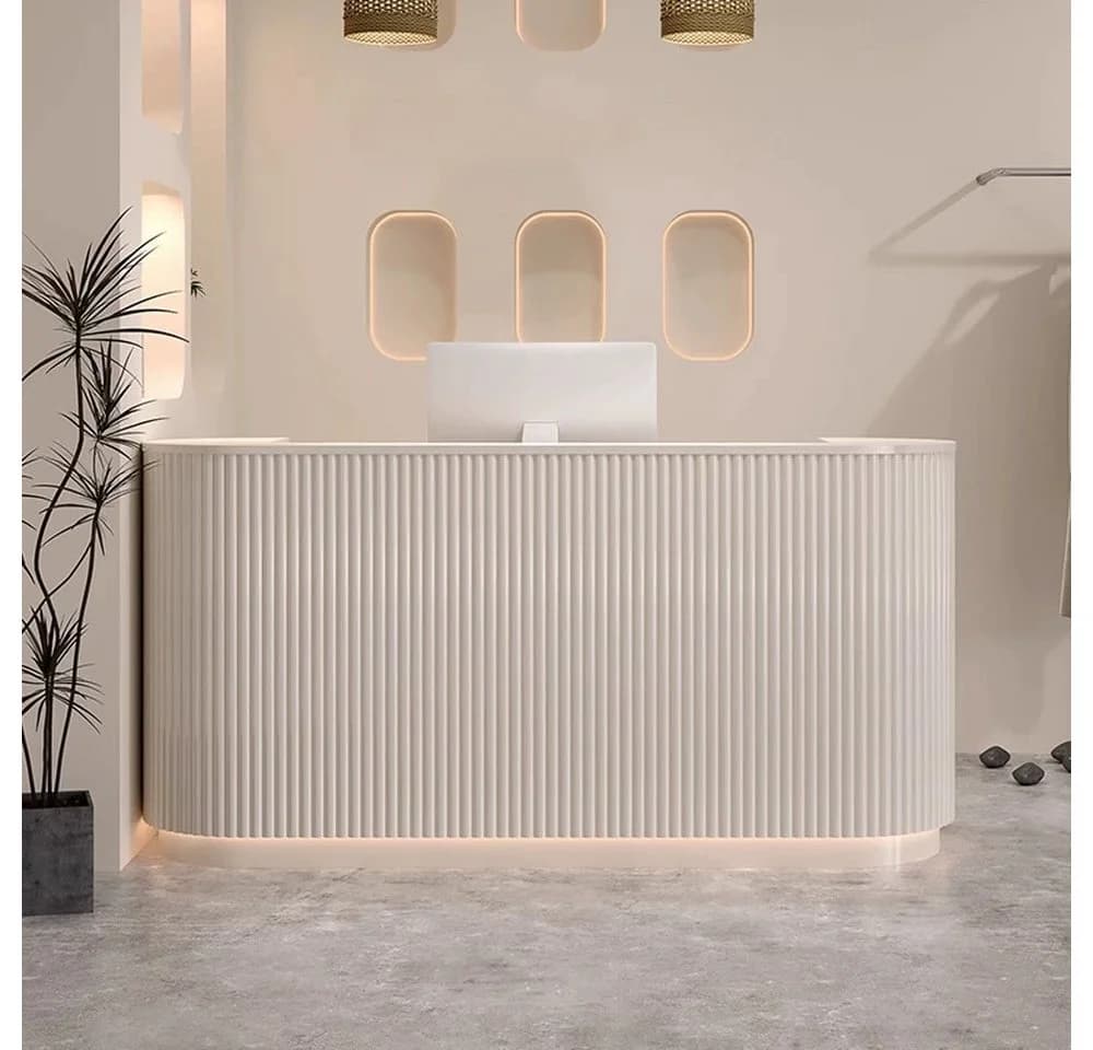 Muxing Empfangstheke mit LED - 80-260x60x100cm - Bild 2