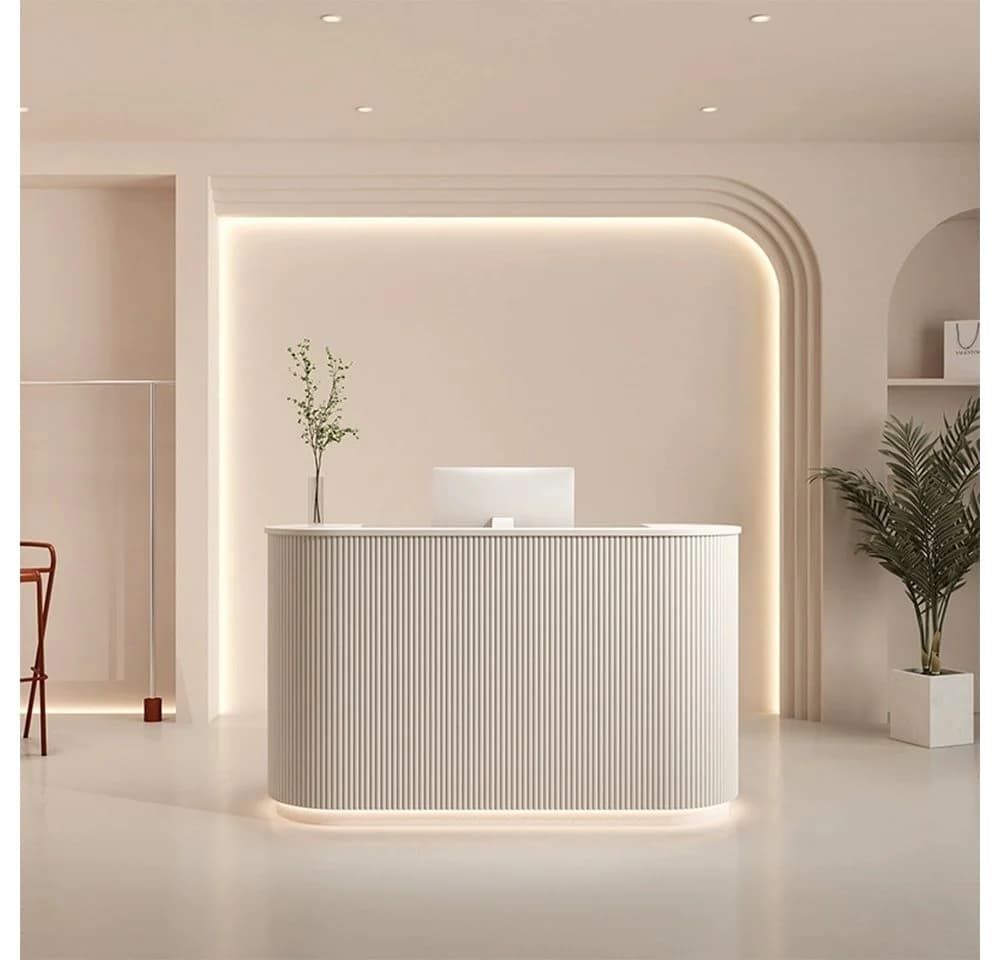 Muxing Empfangstheke mit LED - 80-260x60x100cm - Bild 3