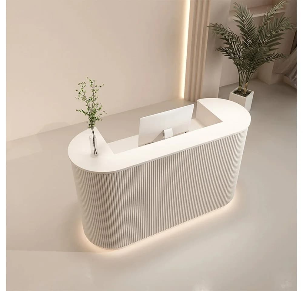 Muxing Empfangstheke mit LED - 80-260x60x100cm - Bild 4