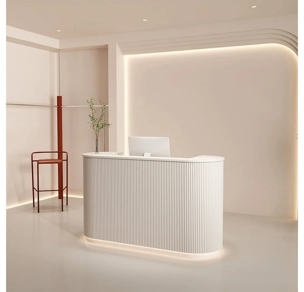 Muxing Empfangstheke mit LED - 80-260x60x100cm - Bild 5