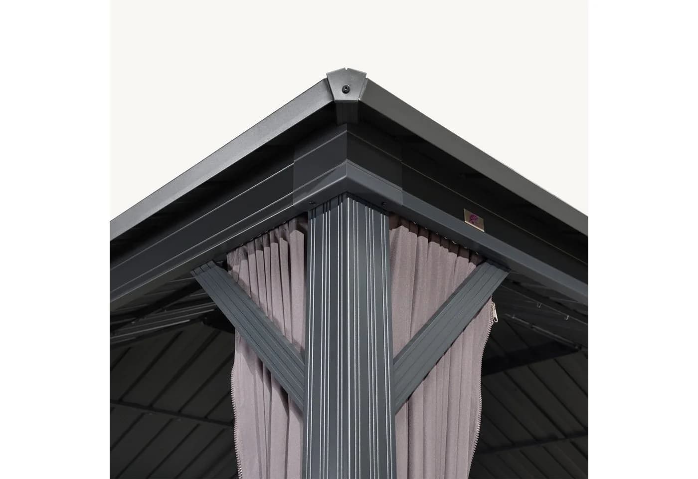 PURPLE LEAF Pavillon LED-Lichterkette Gartenpavillon Wasserdicht UV-beständig - Bild 5