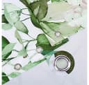 FOUORTUNATE-BEE Duschvorhang Blumen Polyester 180 cm Bild 5