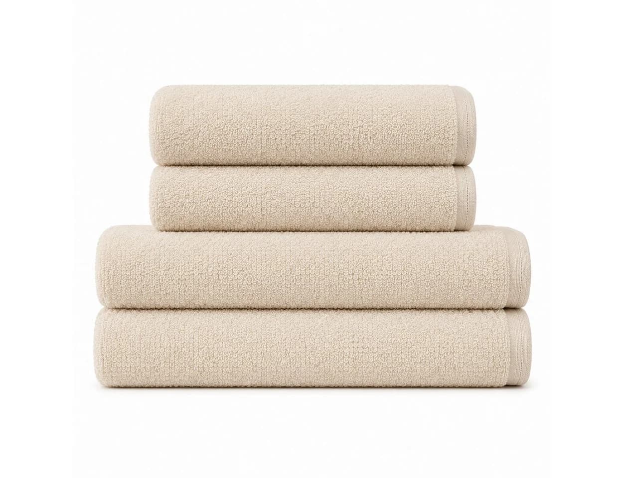 Ahsen Professional Handtuch Set 100% Baumwolle Cream - Bild 2