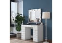 Skye Decor Schminktisch Weiß mit Spiegel und Schubladen Bild 5