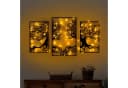 Wallity Wanddekoobjekt METAL BODY Schwarz Modern Bild 1