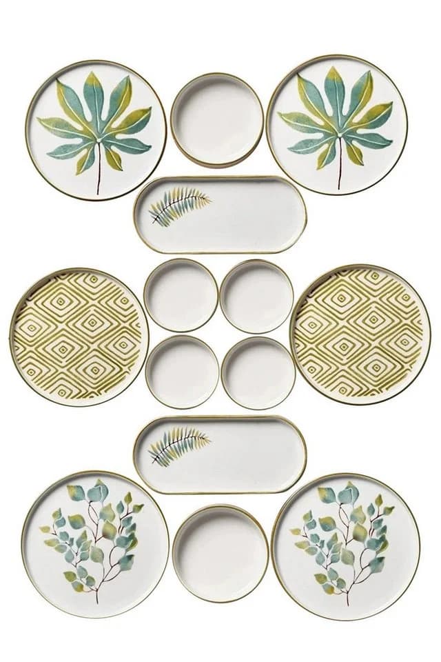 Hermia Concept Frühstücksteller 100% Keramik V1372, 14-teilig - Bild 2