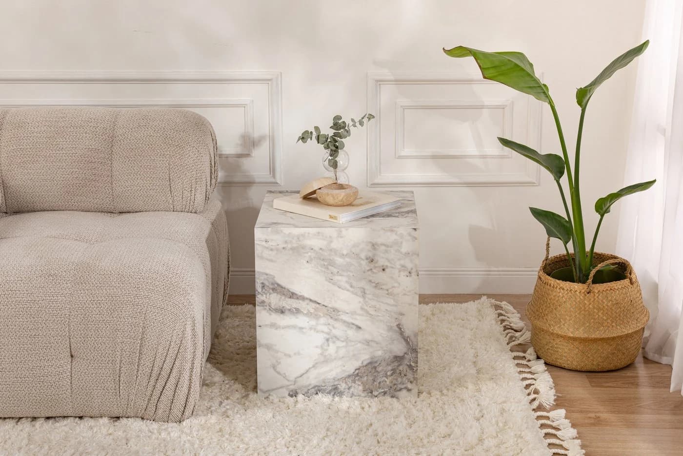 Skye Decor Couchtisch Boho Deko Moderner Würfelform - Bild 4