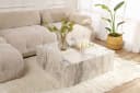 Skye Decor Couchtisch Adler Quadratisch MDF 90x90 cm Weiss Bild 1