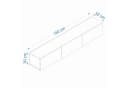 Skye Decor Lowboard Boho Deko, Breite 150 cm, Modern TV Unit Bild 4