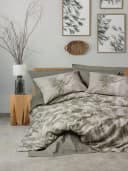 L'Essentiel Maison Bettwäsche Set 100% Baumwolle Khaki Atmungsaktiv Bild 2