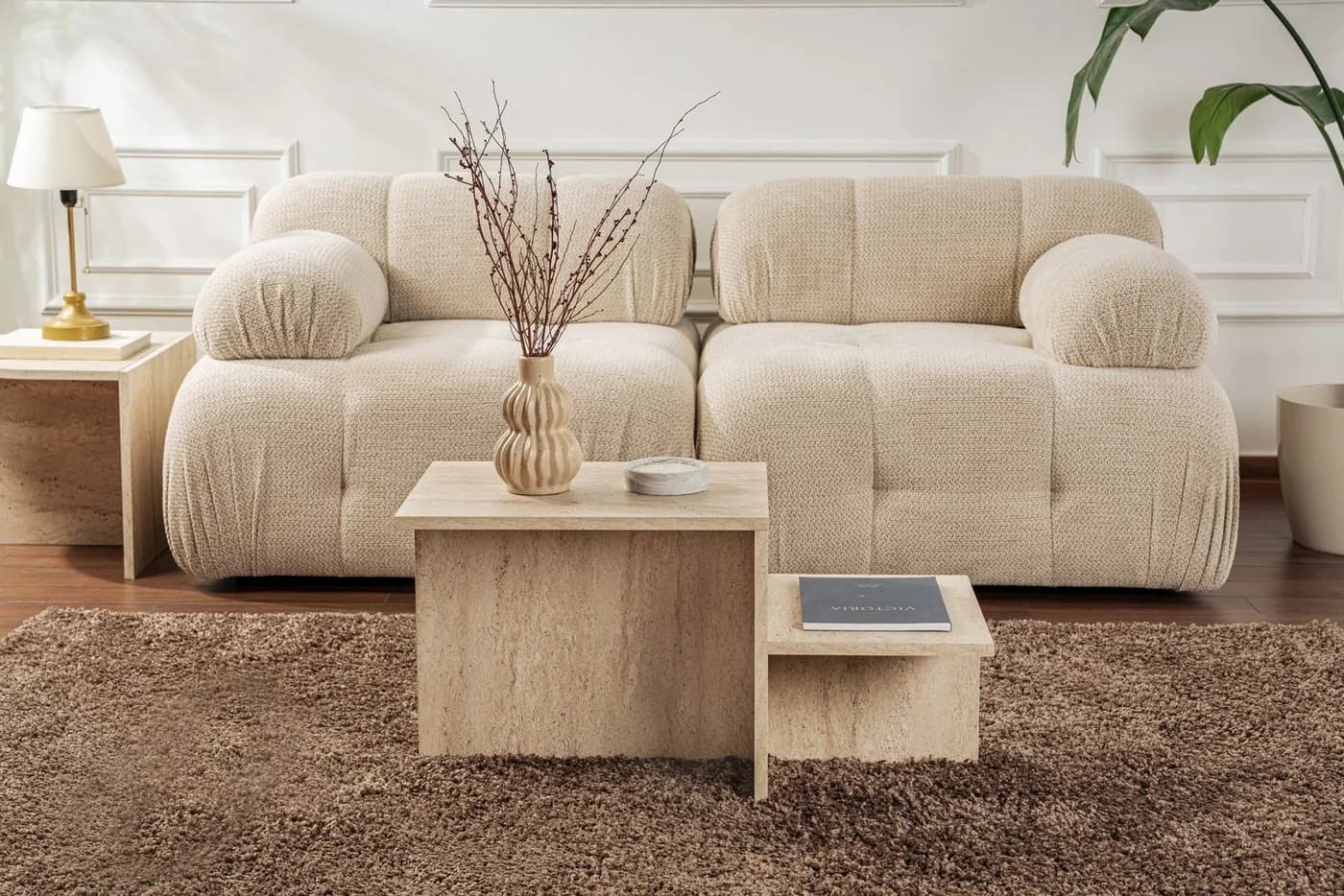 Skye Decor Couchtisch 80x40 cm in 6 Farben