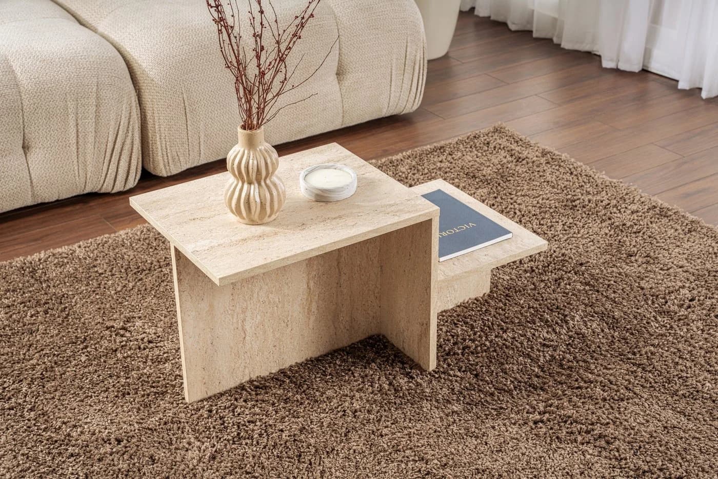 Skye Decor Couchtisch 80x40 cm in 6 Farben - Bild 4