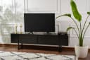 Skye Decor TV-Board 180 cm Modernes XXL Lowboard Schwarz/Weiß Bild 1