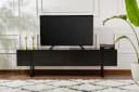 Skye Decor TV-Board 180 cm Modernes XXL Lowboard Schwarz/Weiß Bild 3