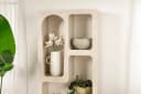 Skye Decor Bücherregal Boho Design Weiß/Beige Bild 5